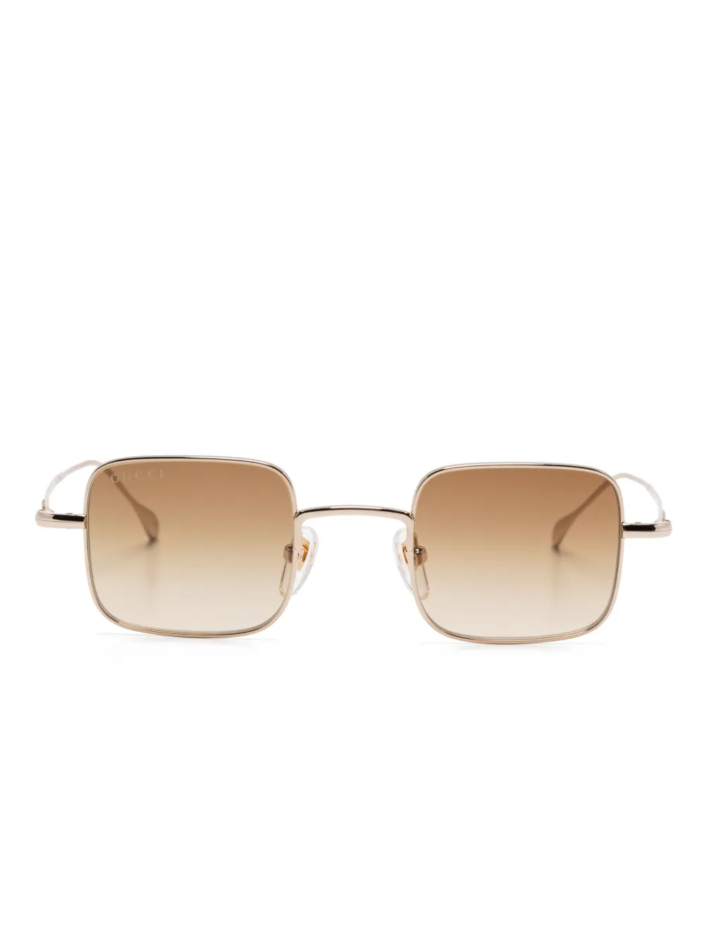 Gucci Eyewear square-frame sunglasses | Gold | Image 1
