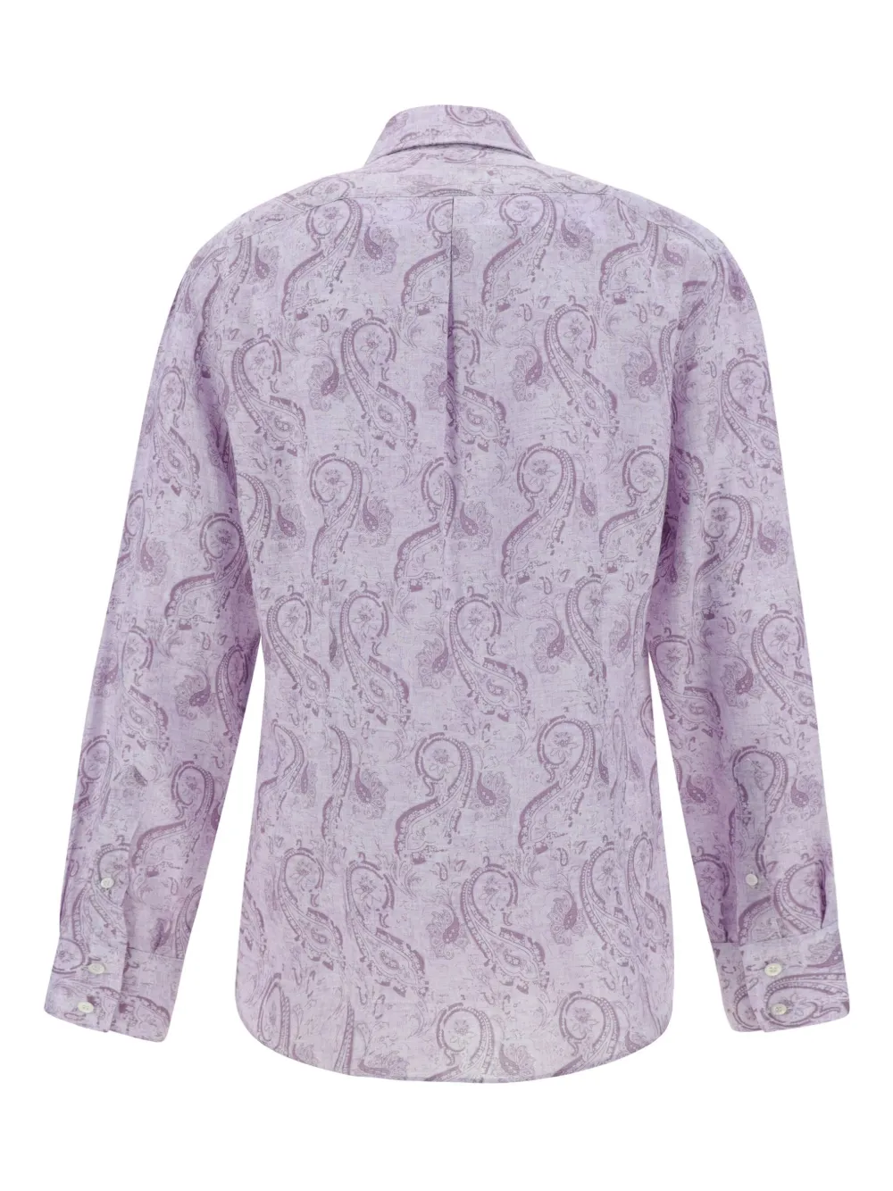 Brunello Cucinelli paisley-print shirt - Paars