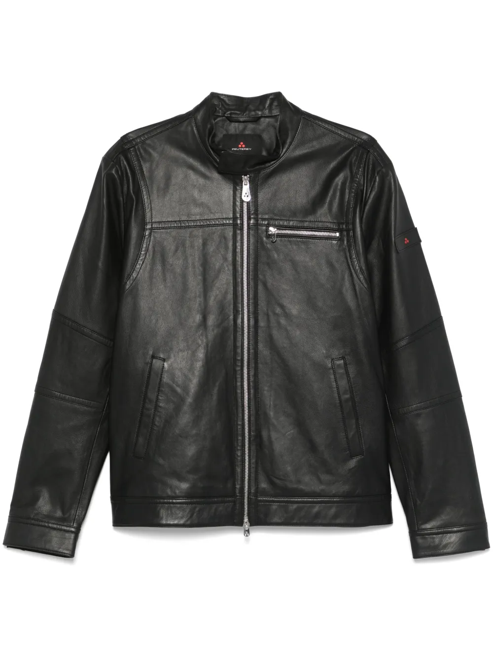 Peuterey leather jacket | Black | Image 1