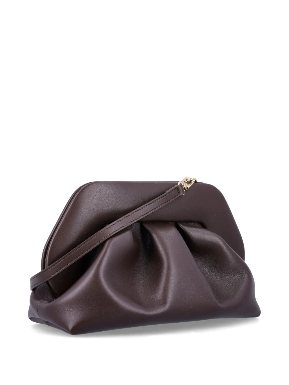 Themoirè Tia clutch Rood