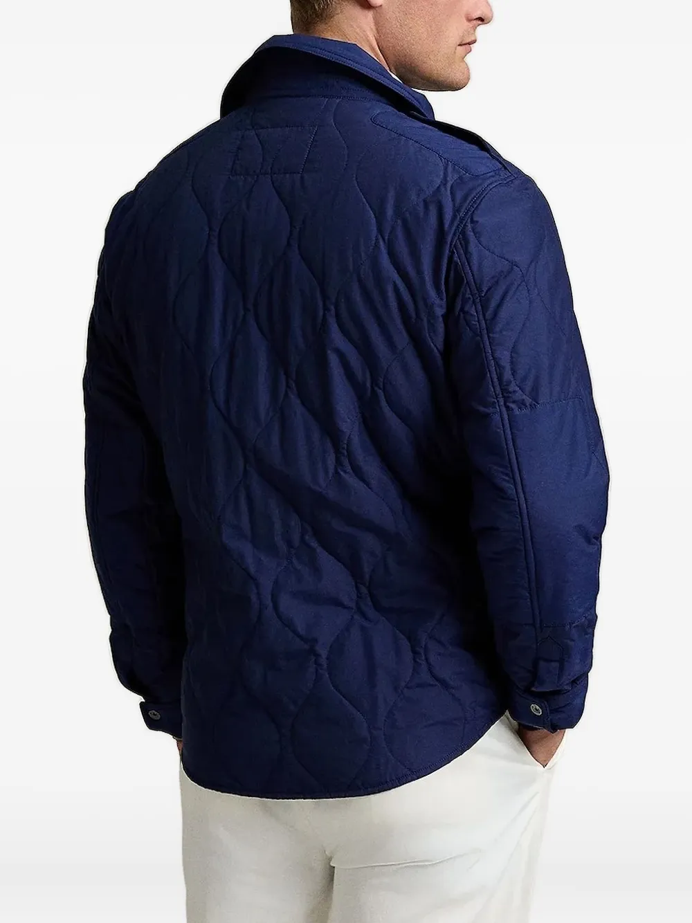 Polo Ralph Lauren quilted flap-pocket jacket | Shirt Jackets | Image 2
