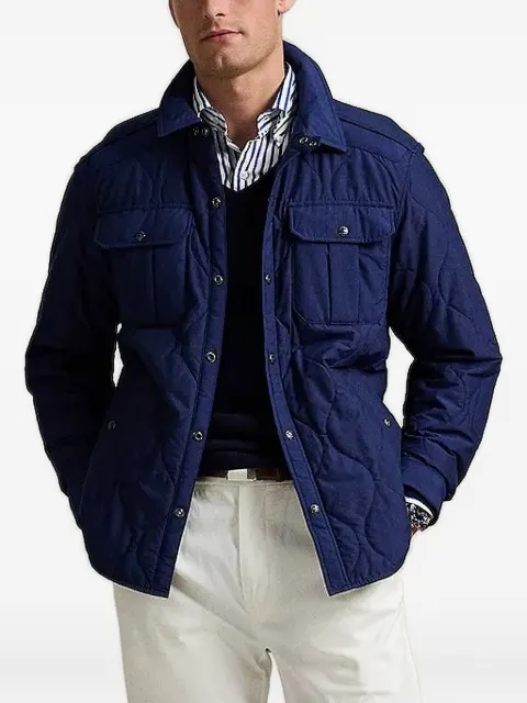 Polo Ralph Lauren quilted flap-pocket jacket