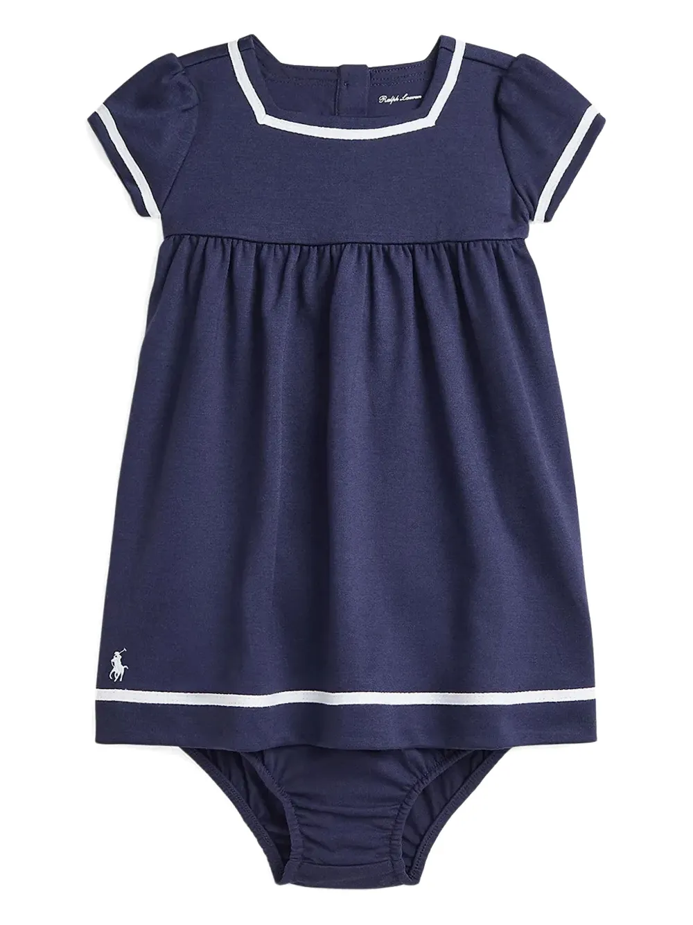 POLO RALPH LAUREN KIDS ポロポニー ワンピース - ブルー POLO RALPH LAUREN KIDS ポロポニー ワンピース - ブルー