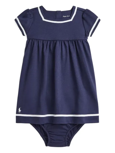 POLO RALPH LAUREN KIDS Polo Pony-embroidered dress