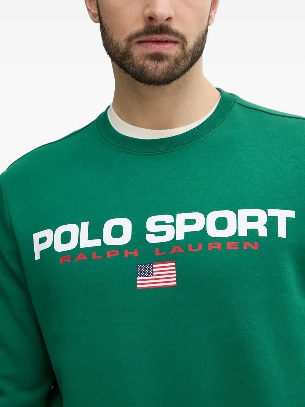 Polo Ralph Lauren Polo Sport sweater met ronde hals Groen