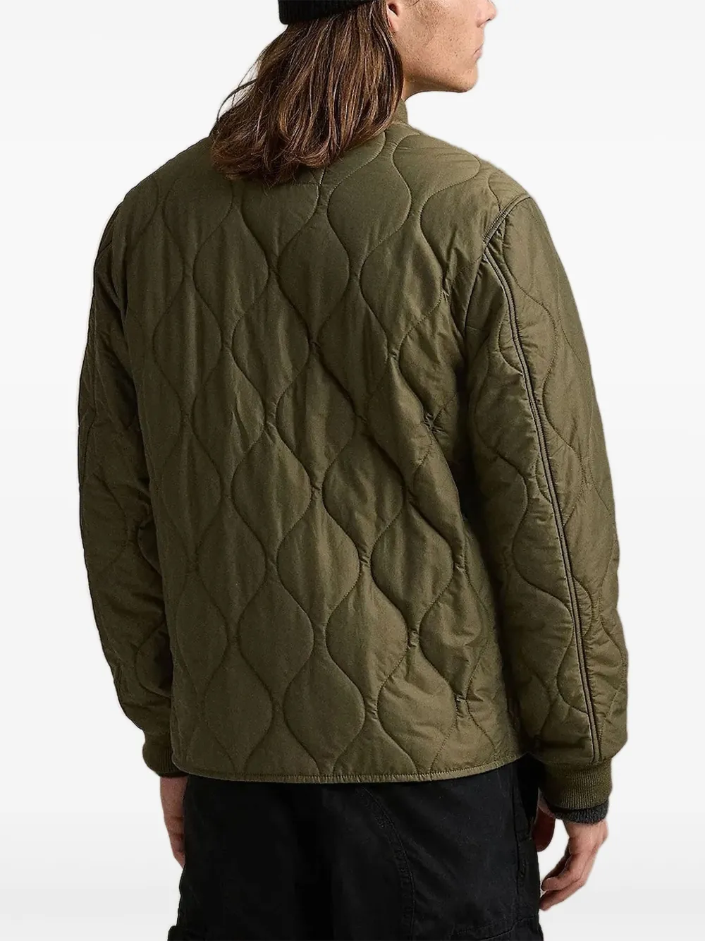 Polo Ralph Lauren Gewatteerd jack met rits Groen