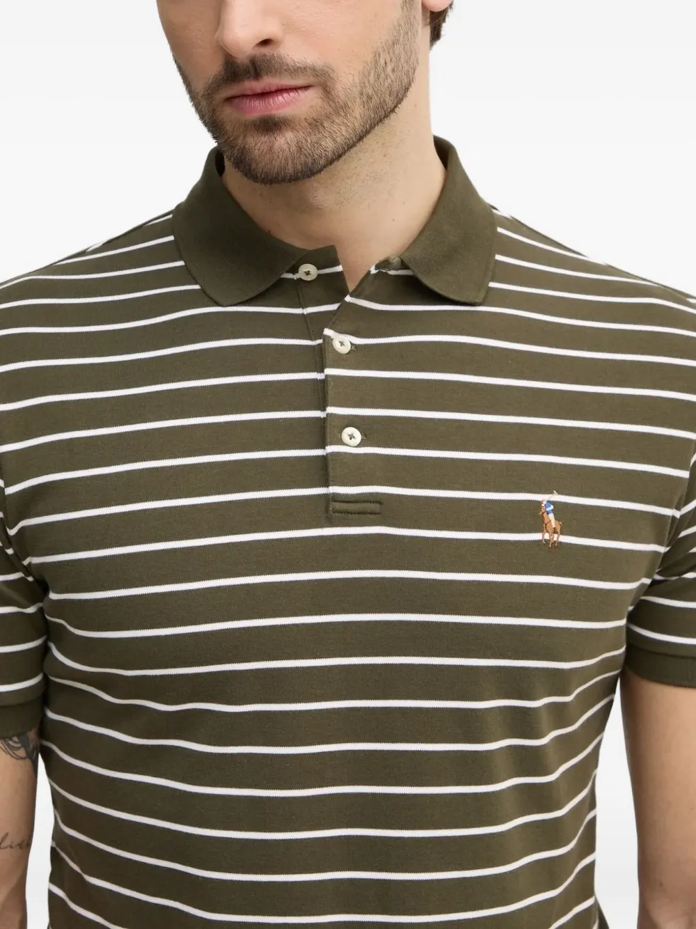 Polo Ralph Lauren Gestreept poloshirt Groen
