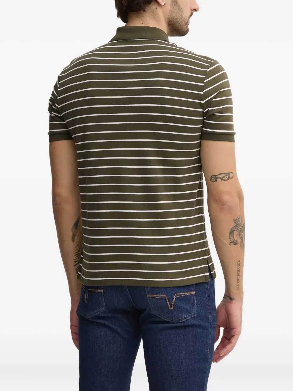 Polo Ralph Lauren Gestreept poloshirt Groen
