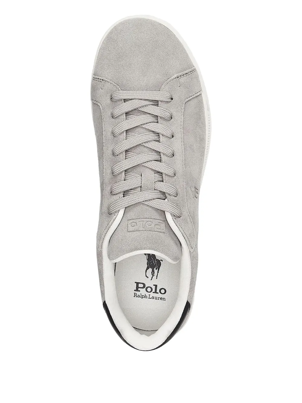 Polo Ralph Lauren Suède sneakers Grijs