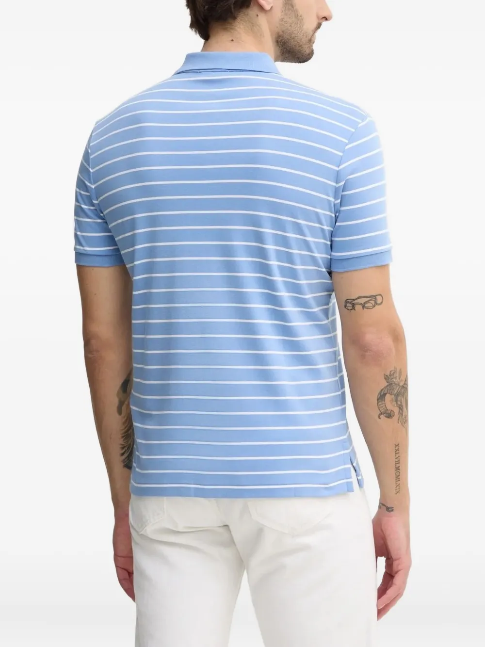 Polo Ralph Lauren Gestreept poloshirt Blauw
