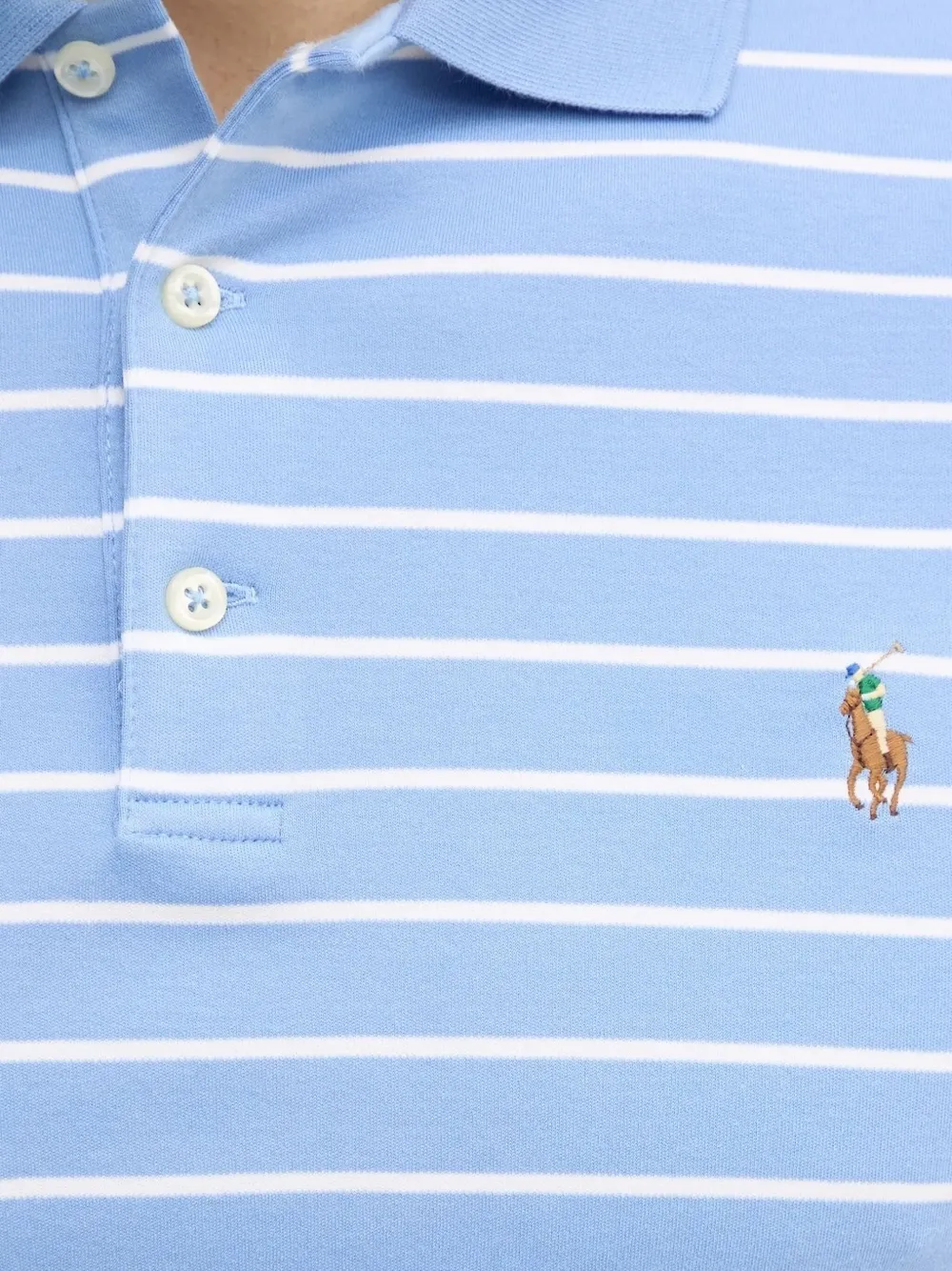 Polo Ralph Lauren Gestreept poloshirt Blauw