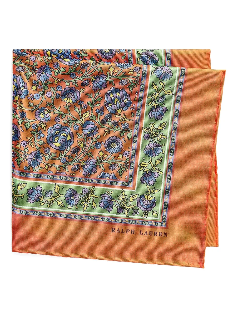 Polo Ralph Lauren Sjaal met bloemenprint - Oranje