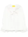 Marques'Almeida ruffled-collar blouse - White