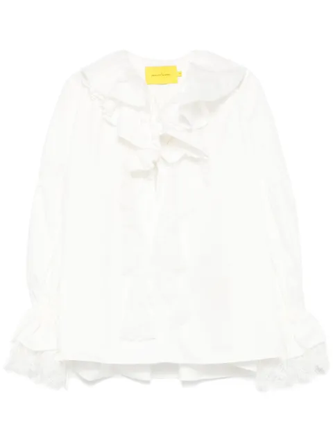 Marques'Almeida ruffled-collar blouse