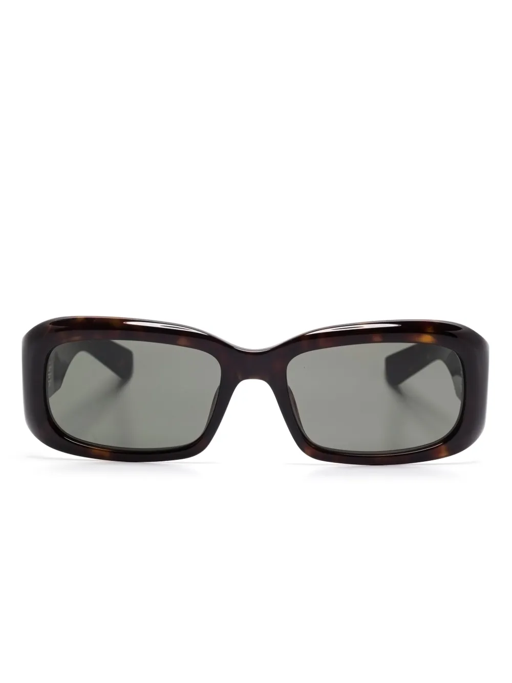 Saint Laurent rectangle-frame sunglasses | Brown | Image 1