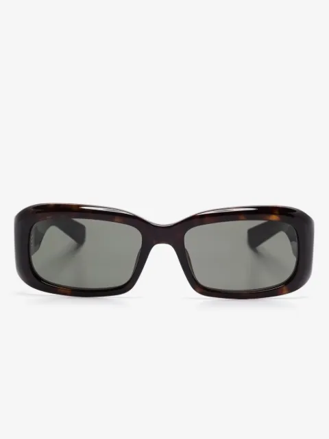 Saint Laurent Eyewear lentes de sol con armazón rectangular