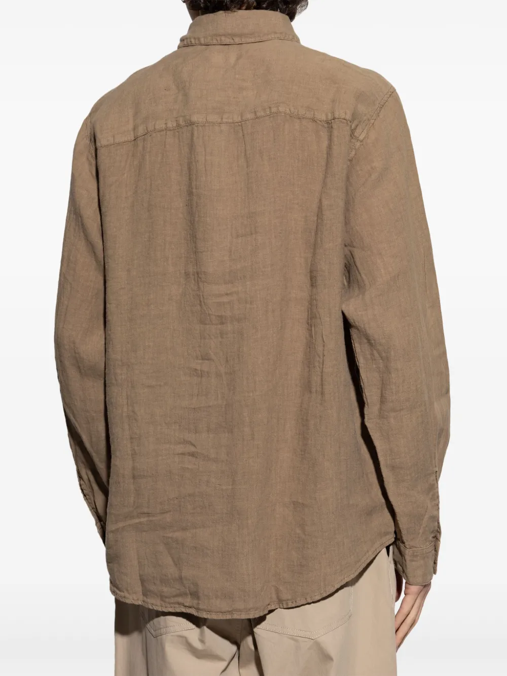 Diesel S-Werp overhemd Beige