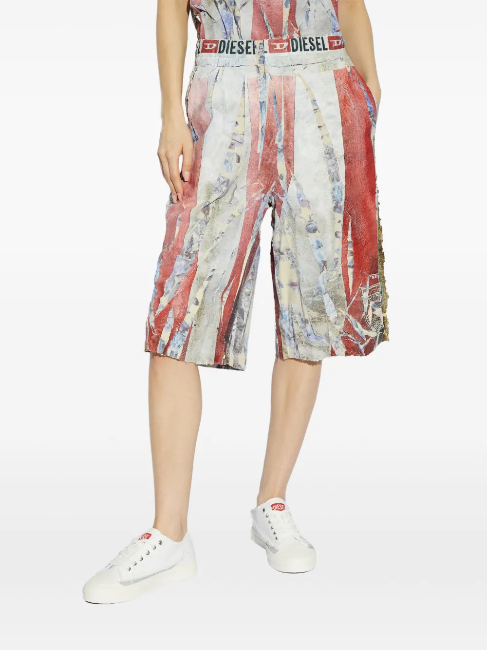 Diesel P-Helge shorts Rood