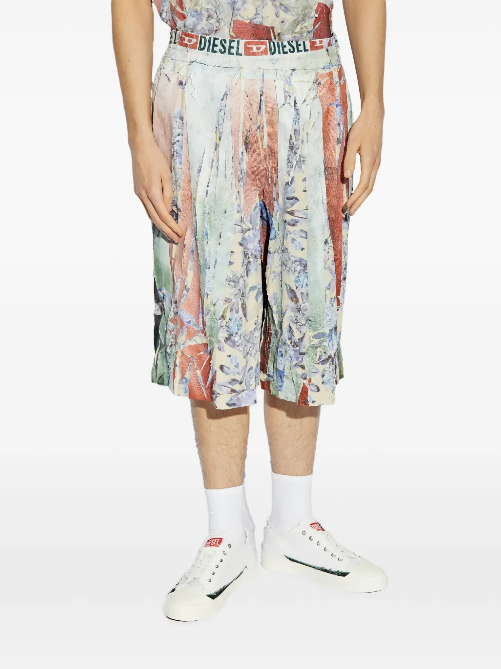Diesel P-Helge shorts Rood