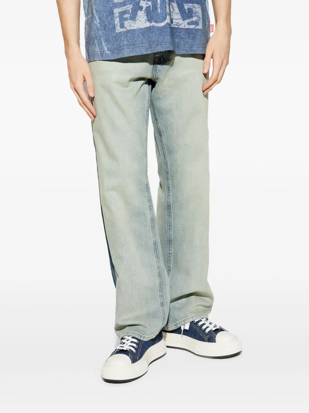 Diesel D-Eeper-S jeans Blauw