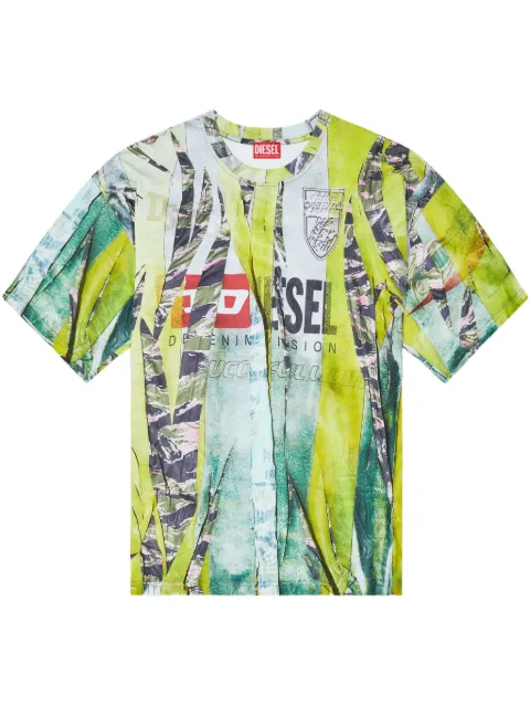 Diesel playera con efecto blanqueado