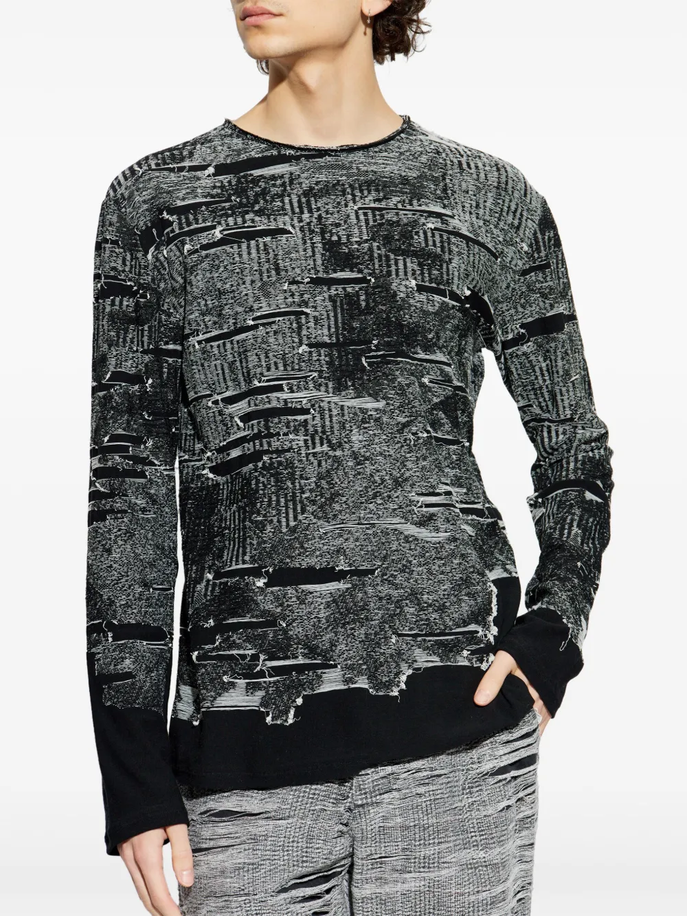 Diesel K-Cadmo T-shirt Zwart