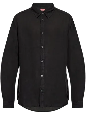 Diesel D-Simply デニムシャツ | ブラック | FARFETCH JP