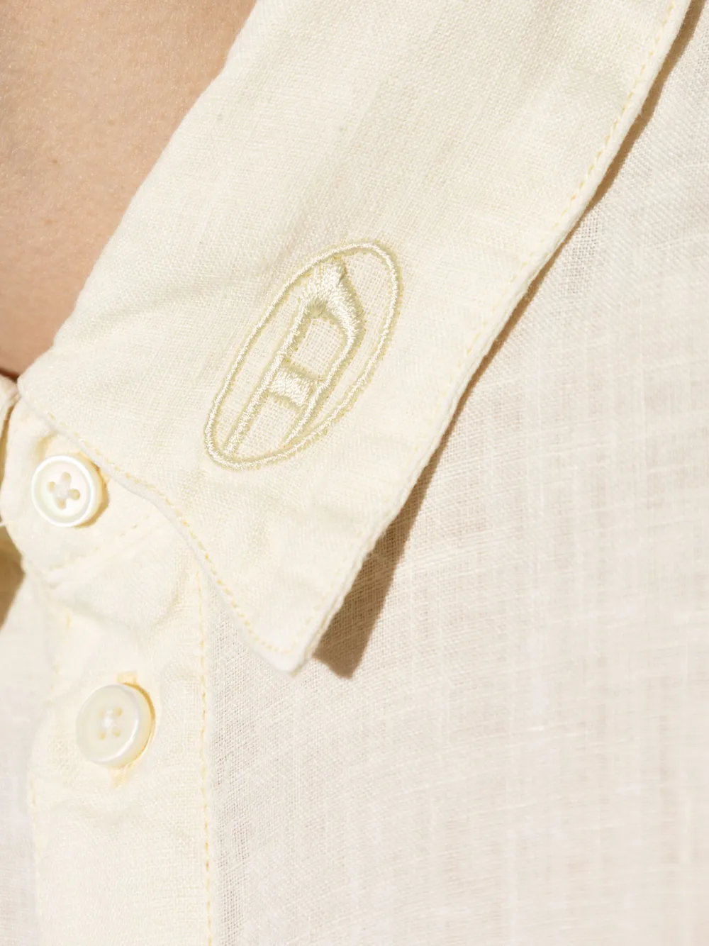 Diesel S-Uccle-A overhemd Beige