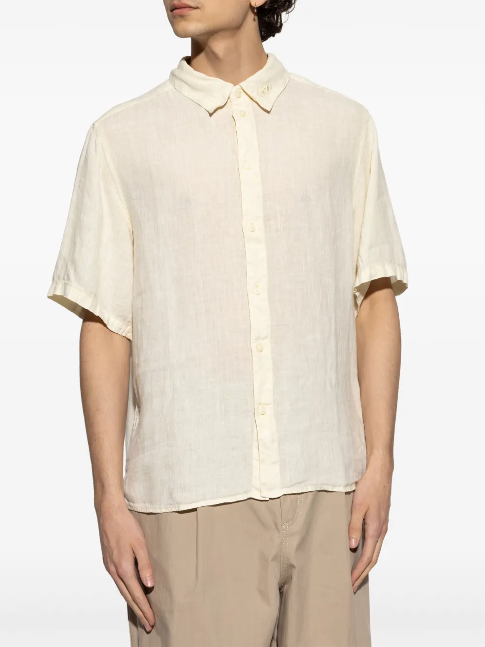 Diesel S-Uccle-A overhemd Beige