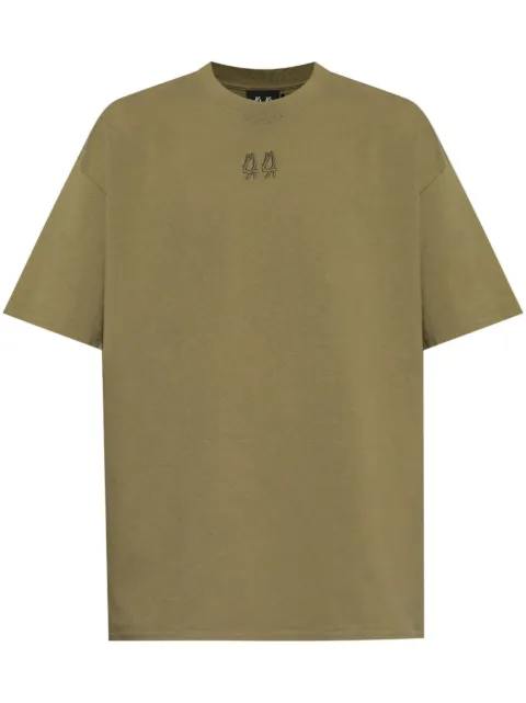 44 LABEL GROUP logo-embroidered T-shirt