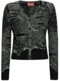 Diesel M-Alima-L cardigan - Black