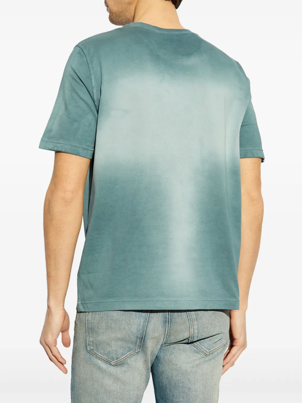 Diesel T-Adjust Q5 T-shirt Blauw