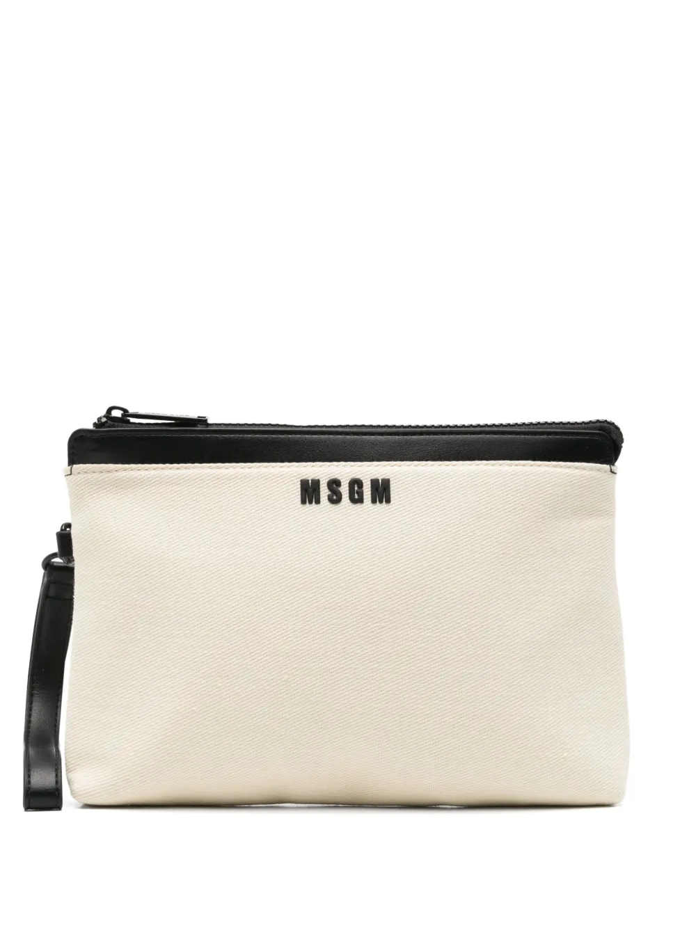MSGM Kids Clutch com aplicação de logo | Neutro | Image 1