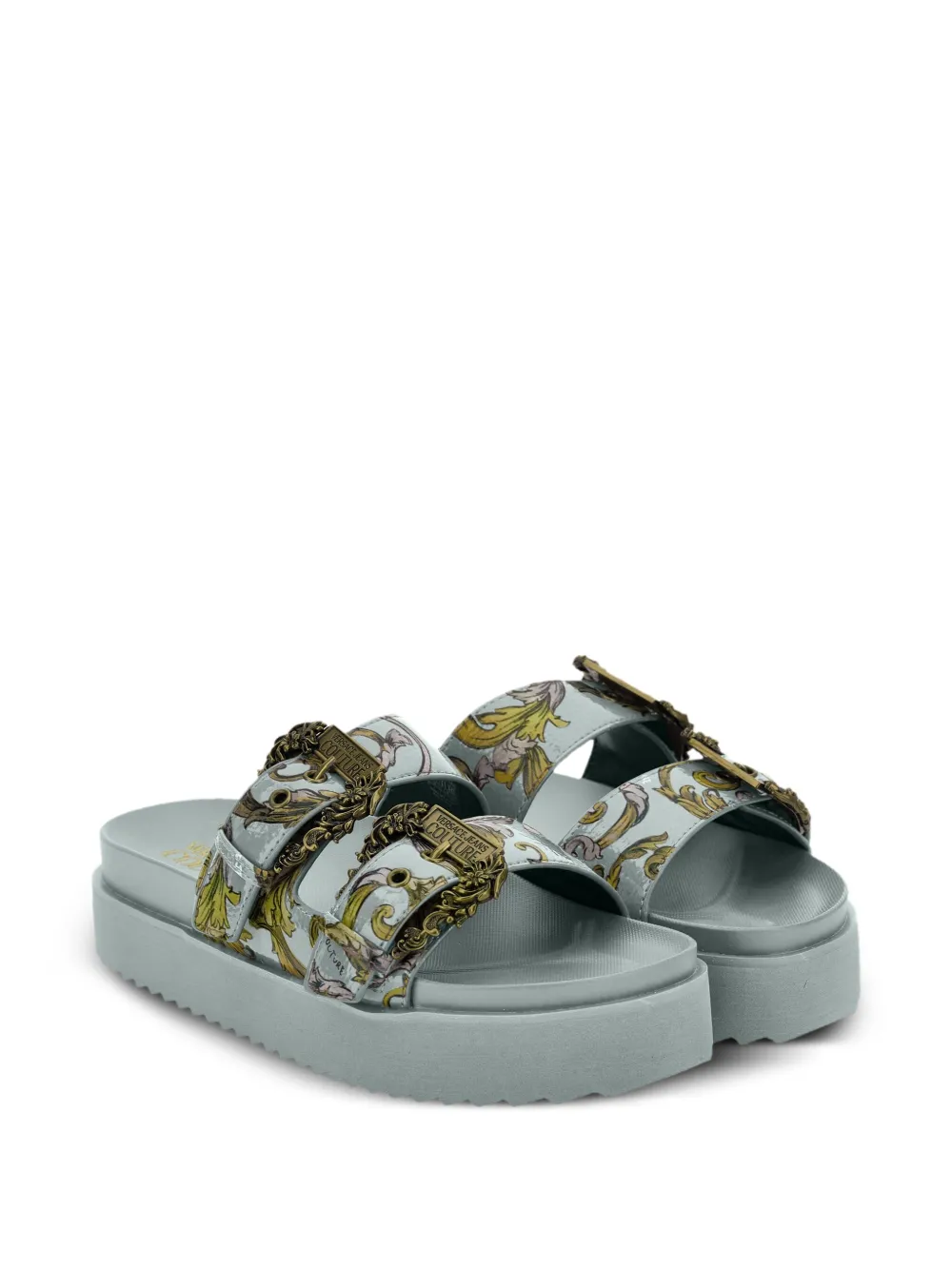 Versace Jeans Couture Arizona slides White