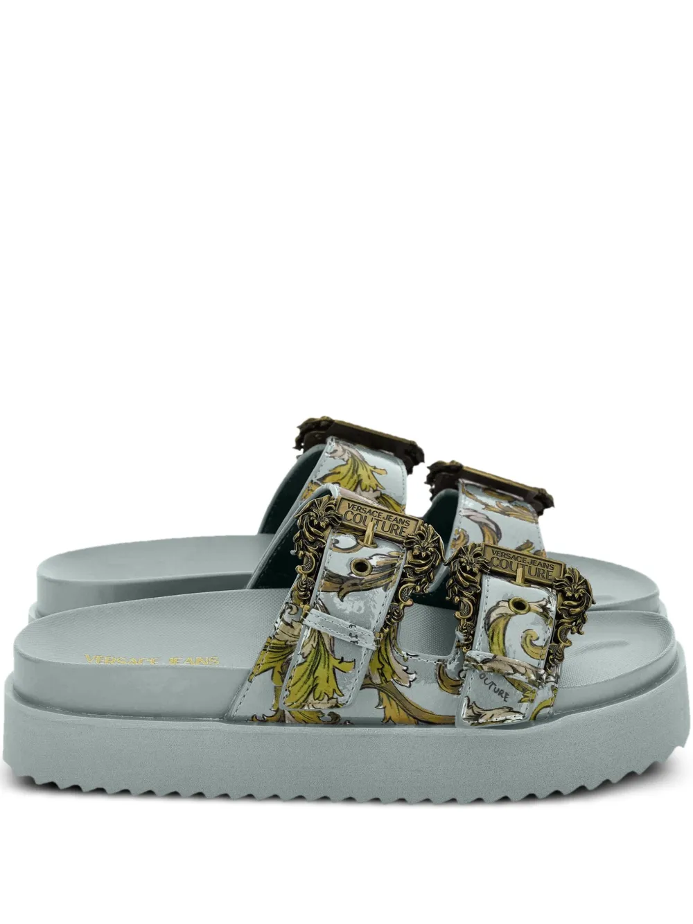 Versace Jeans Couture Arizona slides White