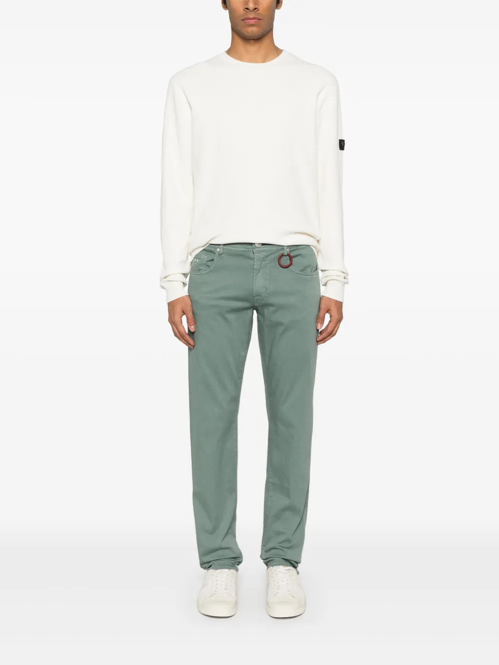 sartoriatramarossa Sartoria Tramarossa Michelangelo broek - Groen