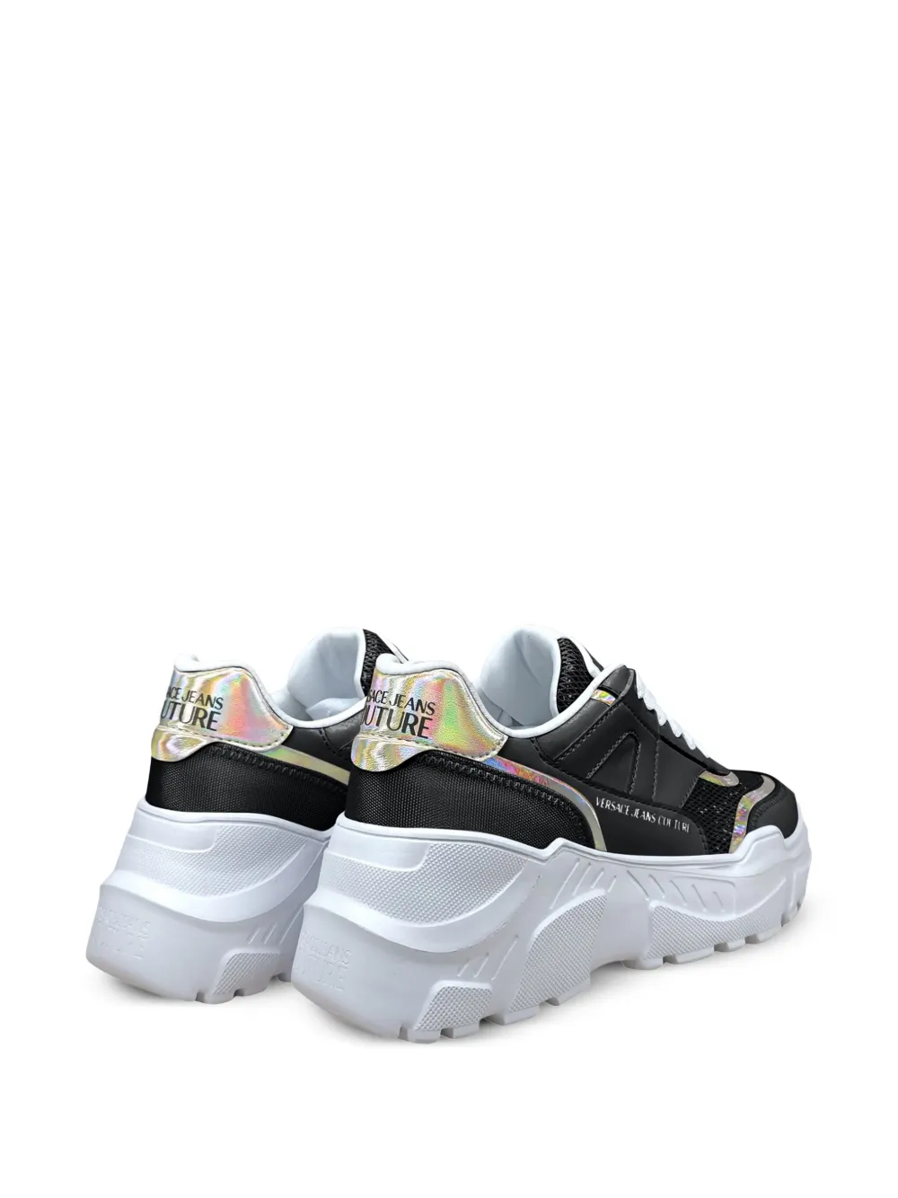 Versace Jeans Couture panelled sneakers Black