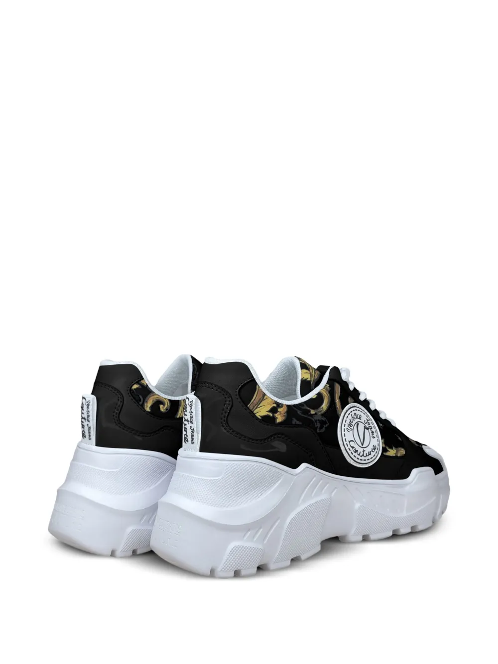 Versace Jeans Couture Barocco sneakers Zwart