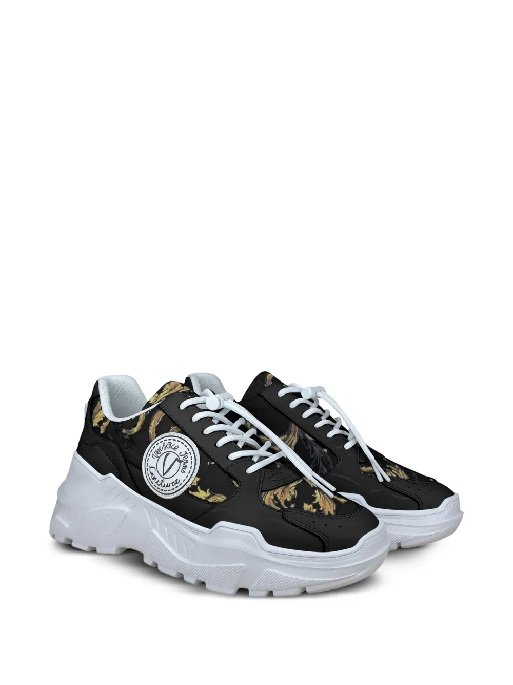 Versace Jeans Couture Barocco sneakers - Zwart