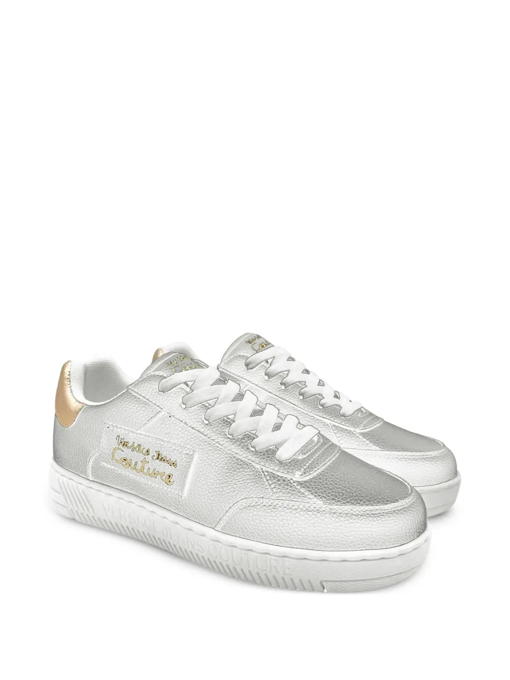 Versace Jeans Couture leather sneakers White