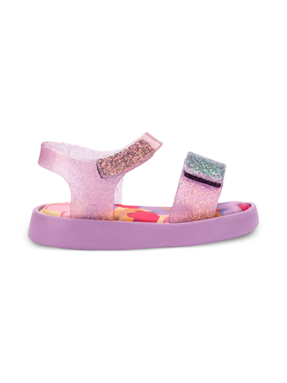 Mini Melissa Sandalen met glitterdetail Paars