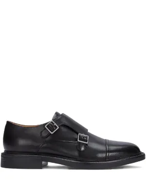 靴 RALPH LAUREN MONK STRAP SIZE8 JAPAN26CM Ralph Lauren Purple Label Darnell Burnished Monk-Strap Shoes