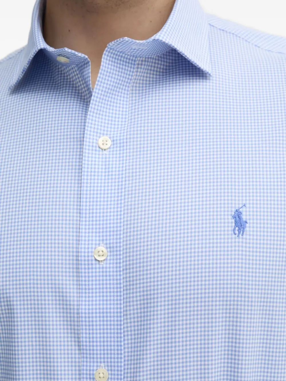 Polo Ralph Lauren Overhemd met gingham ruit Blauw