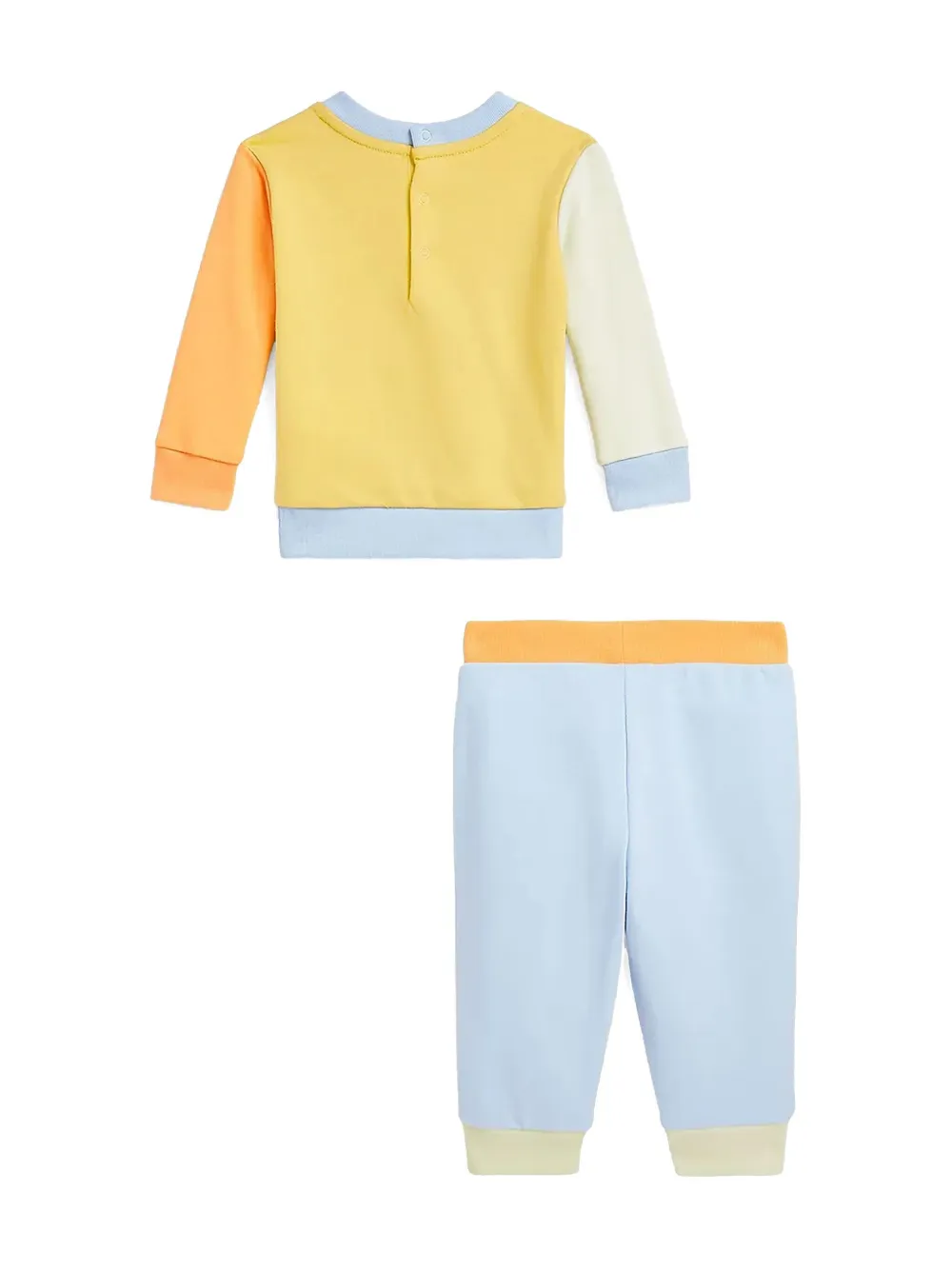 POLO RALPH LAUREN KIDS Trainingspak met colourblocking - Blauw