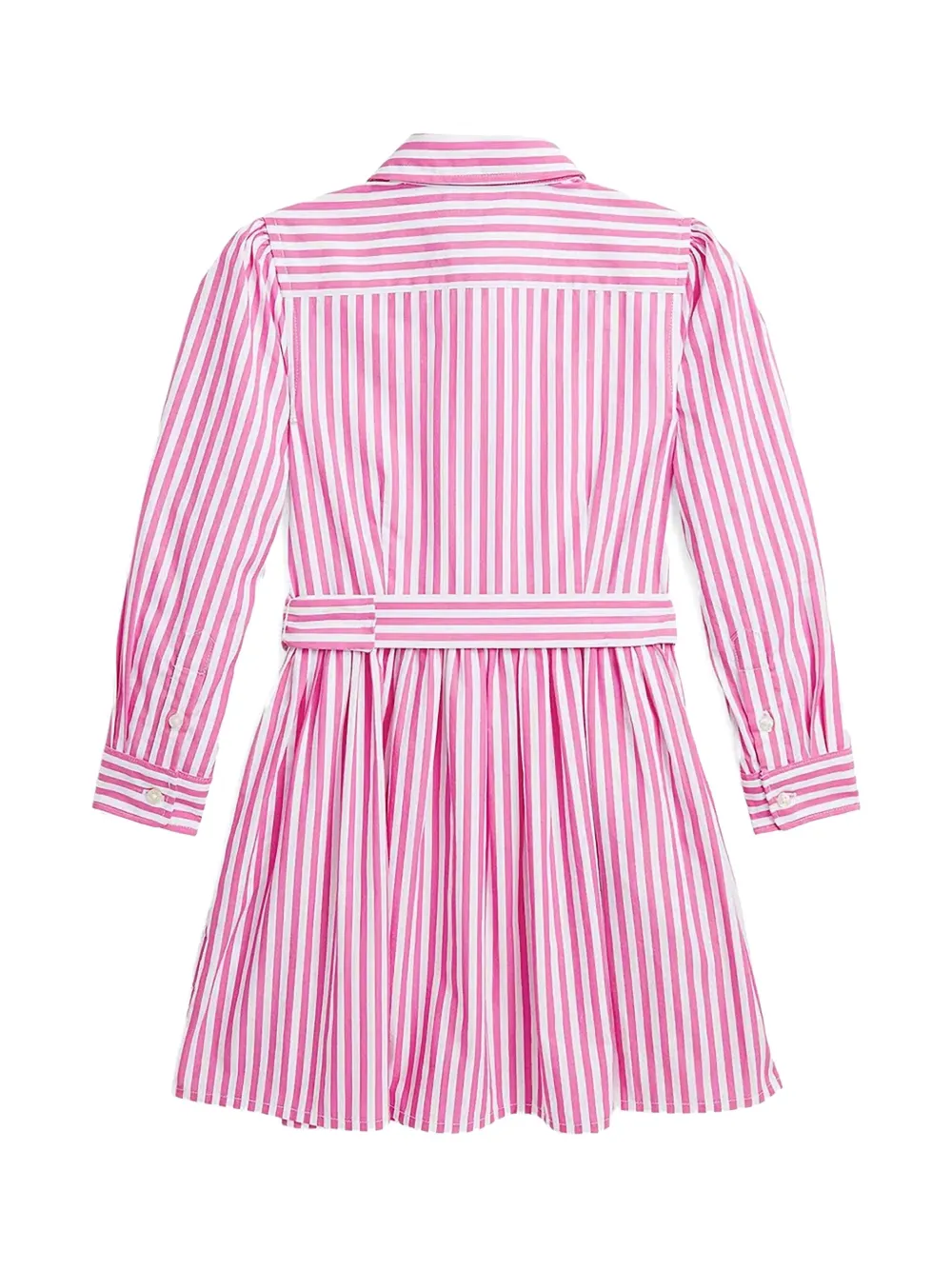 POLO RALPH LAUREN KIDS Gestreepte jurk - Roze