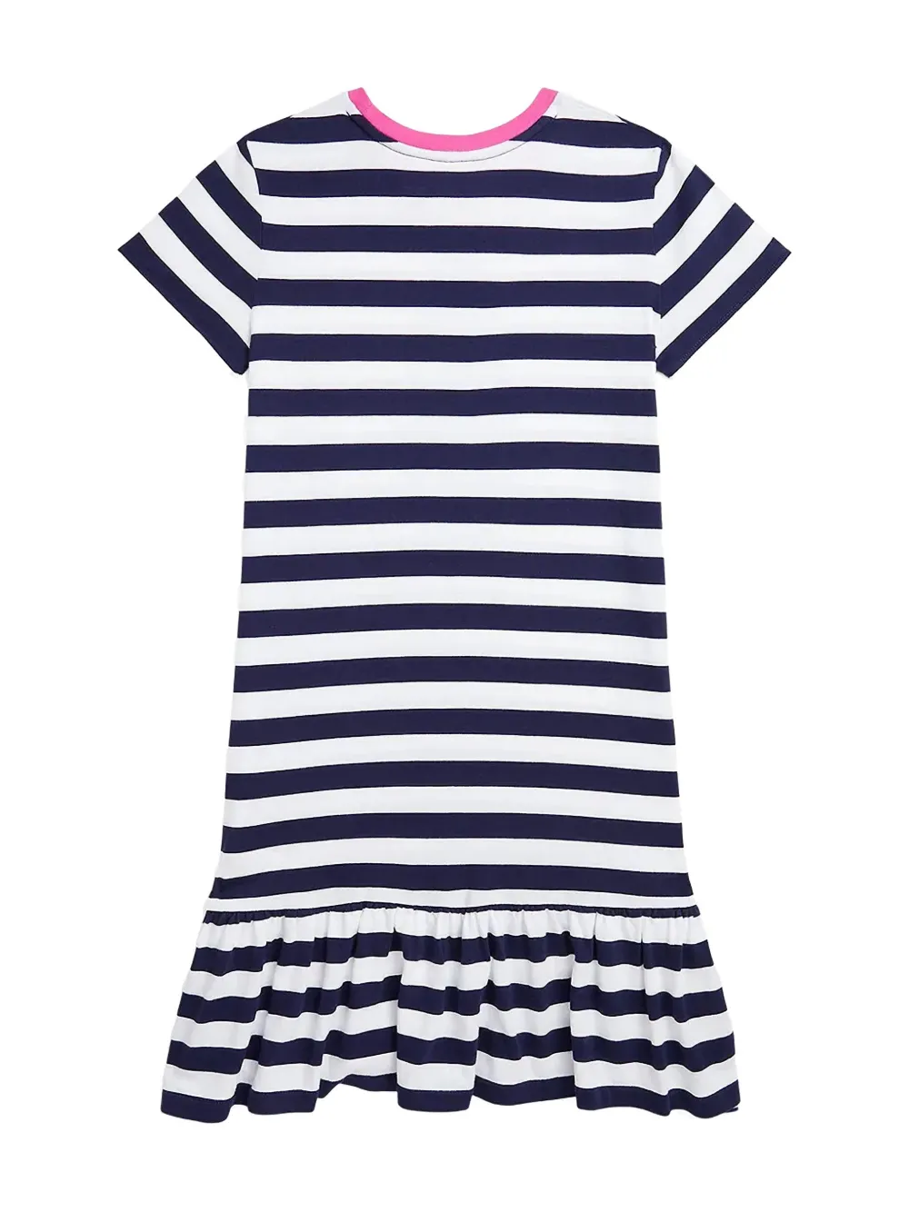 POLO RALPH LAUREN KIDS Gestreepte jurk - Blauw