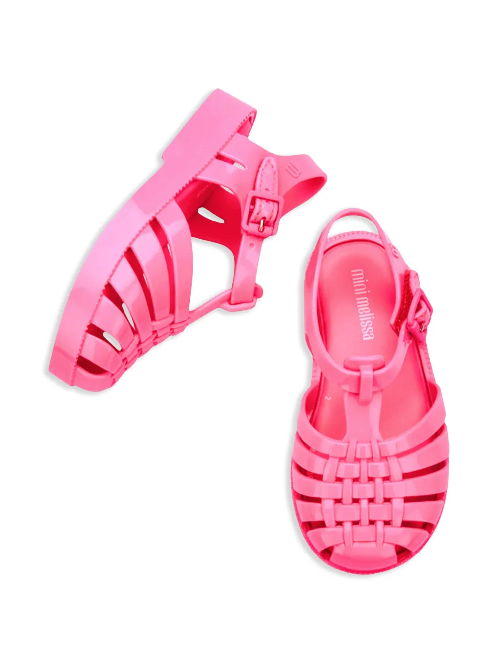 Mini Melissa Rubberen sandalen Roze