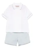 La Stupenderia Alberto shorts set - White