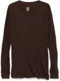 Rick Owens Jumbo T-shirt - Brown