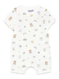 Moschino Kids Teddy Bear-print shorties - White